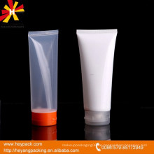 200ml klare Plastikmassage heiße Tube mit Flip Cap